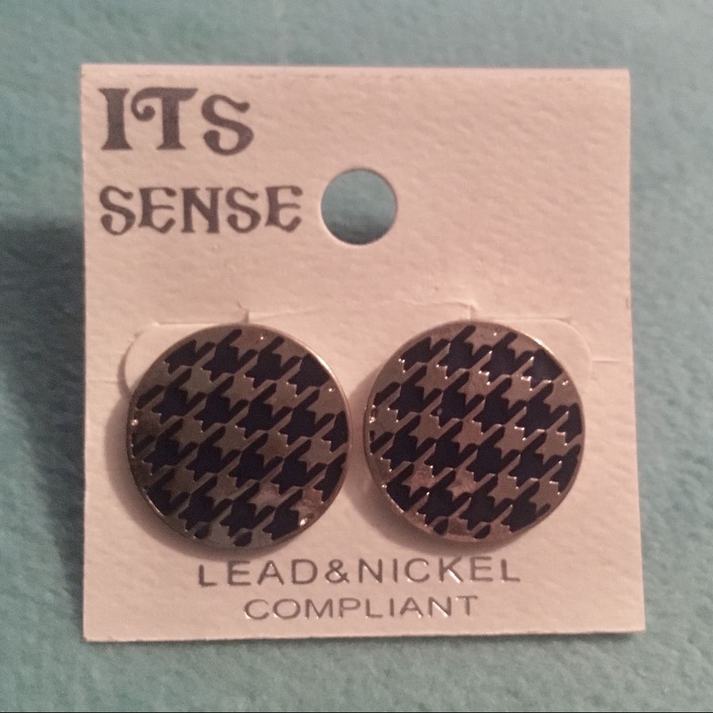 Patterned Stud Earrings